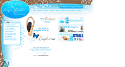 Desktop Screenshot of alishasspa.com